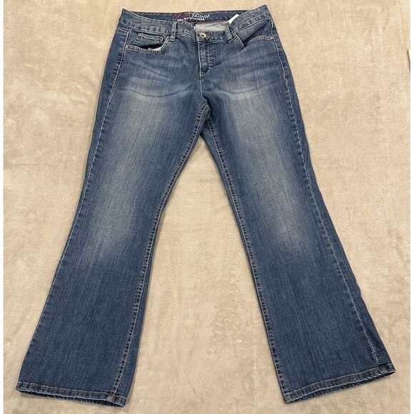 Tommy Hilfiger Hope Bootcut Jeans High Rise Stretch Denim Women's 12‎ (33x29) - Picture 1 of 16